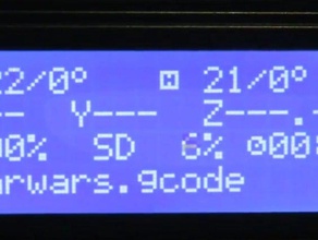 jouer audiomusic la fin de vos impressions 3d l'imprimante accessoires des systèmes modulaires 8bit buzzer lcd2004 lecteur musique sonnerie rtttl2gcode 3d print model - Mito3D