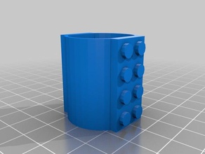 dc motor lego housing 3d printing 3d print model - Mito3D