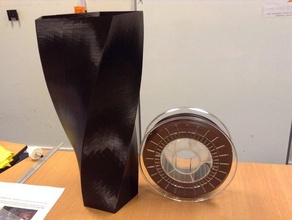 pentagon vase decor 3d print model - Mito3D