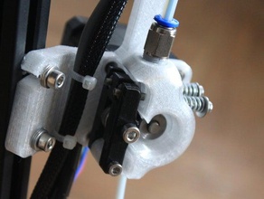delta bowden extruder 3d printer extruders 3d print model - Mito3D