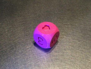 heart dice customizer valentine 3d print model - Mito3D