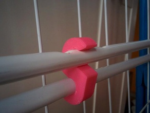 clipe rack de secagem família 3d print model - Mito3D