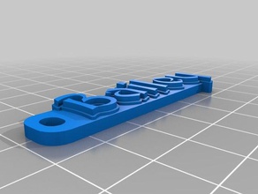 mi keychain4 llaveros personalizado 3d print model - Mito3D
