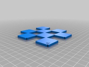 quarter chessboard customized 3d print model - Mito3D