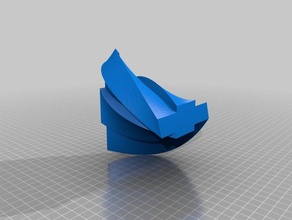 chevy-logo vase 3d drucken 3d print model - Mito3D