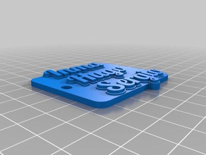 logo Schlüsselanhänger angepasst 3d print model - Mito3D