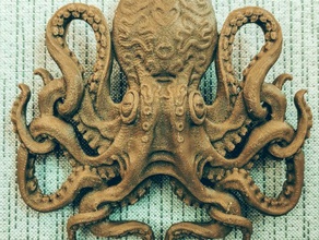 octopus Tiere 3d print model - Mito3D