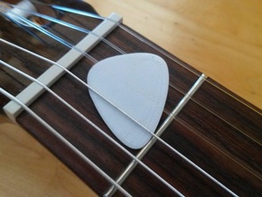 guitar pick hobby 3d print model - Mito3D