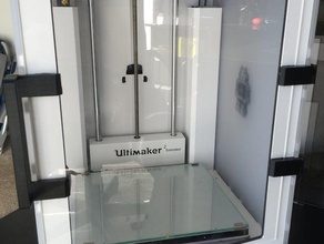 ultimaker 2 magnético da porta prendedores 3d a impressora os acessórios um2 estendida atualização 3d print model - Mito3D