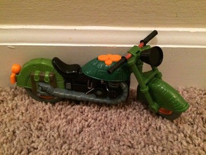 tmnt turtlecycle far oyuncak oyun aksesuarlar 3d print model - Mito3D