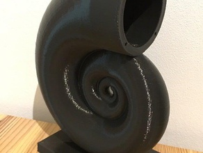 shell speaker music speakers 3d print model - Mito3D
