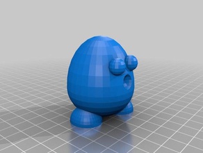 yumurta bebek yaratıklar 3d print model - Mito3D