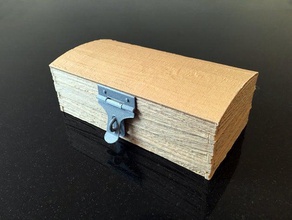 madeira áspera-efeito do peito modelo móveis a caixa colorfabb de 3d print model - Mito3D