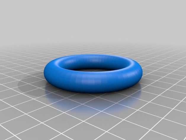 il mio personalizzati o-suoneria creare proprio o-ring parti 3D print model - Mito3D