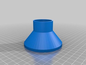 spaghetti vaso di dimensioni imbuto strumenti personalizzato 3d print model - Mito3D