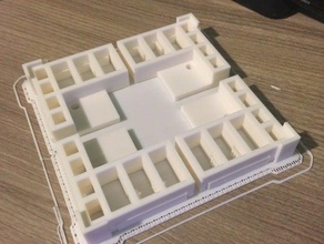 8x10 glass plate corners flashforge creator pro 3d printer accessories corner bracket 3d print model - Mito3D