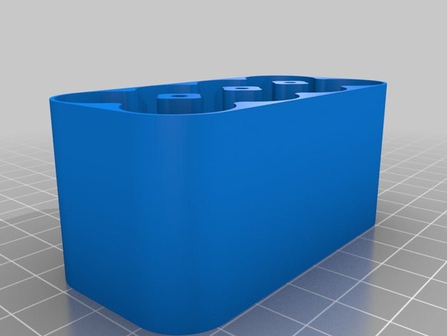 vape caso da bateria 18650 recipientes personalizado 3D print model - Mito3D