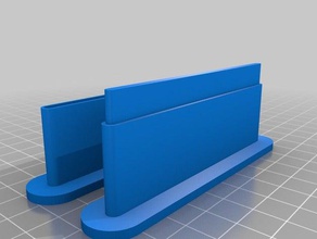 my customized flat duct tape reel organization 3d print model - Mito3D