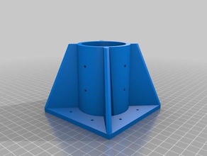 parametric fixing table leg diy customized 3d print model - Mito3D