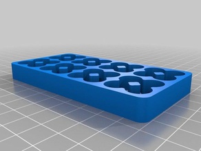 aaa battery tray ver1 organization customized 3d print model - Mito3D