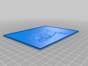baby mop attempt 3 2d art customized 3d print model - Mito3D