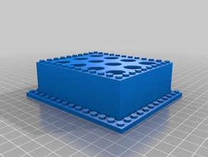 lego Stifthalter Container angepasst 3d print model - Mito3D