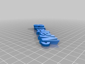 marisa organización personalizado 3d print model - Mito3D