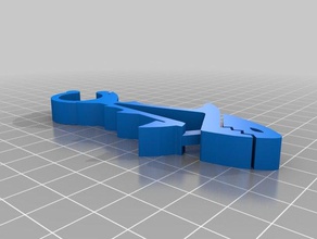 sharkz Badezimmer Handtuch Halter 3d print model - Mito3D