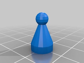 game pawn 3d printing 3d print model - Mito3D