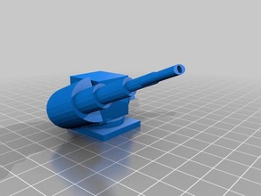 lazer turret 3d printing 3d print model - Mito3D