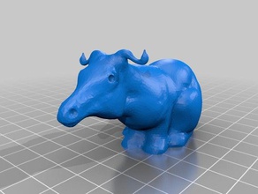 coelho cavalo de ganso criaturas animalmix 3d print model - Mito3D