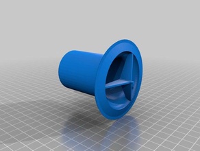 tube plongeur siphon replacement parts douche nicoll 3d print model - Mito3D