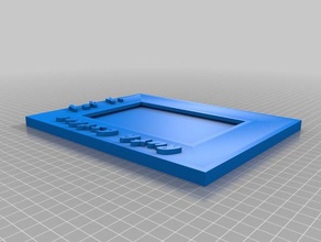 long3 dekor özelleştirilmiş 3d print model - Mito3D