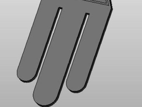 triforce bookmarker do agregado familiar a lenda de zelda 3d print model - Mito3D