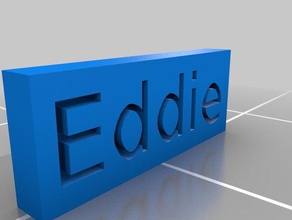 eddie other 3d print model - Mito3D