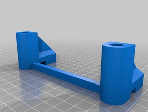 support bracket monitor computer 3d print model - Mito3D