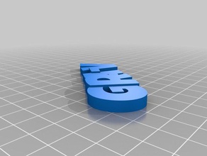 gra-v organisation personnalisé 3d print model - Mito3D