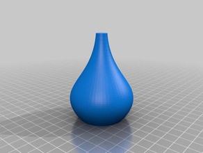 my customized bezier vase 2 containers 3d print model - Mito3D