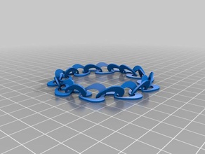19 links jewelry customized 3d print model - Mito3D