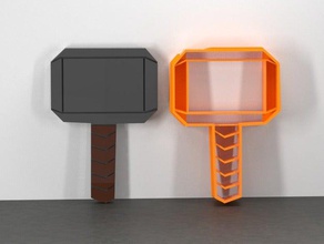 marteau de thor à l'emporte-pièce cuisine manger 3d print model - Mito3D
