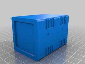 shipping container 60 40 - Elektronik angepasst 3d print model - Mito3D