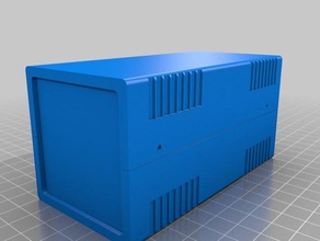 shipping container 120 60 - Elektronik angepasst 3d print model - Mito3D