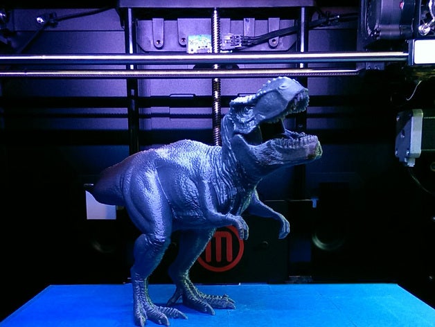 tyrannosaurus rex figurine de soutien animaux dino dinosaure numérisée t-rex 3D print model - Mito3D