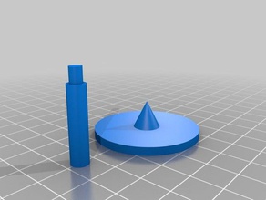 parametrico spinning top meccanica i giocattoli personalizzato 3d print model - Mito3D