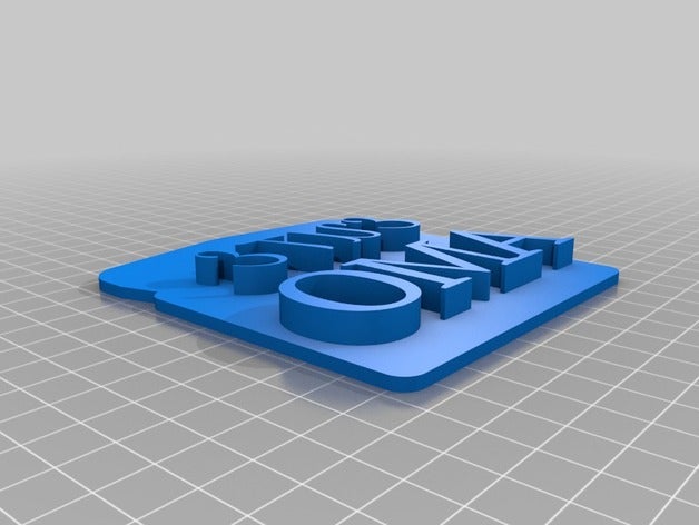 mi personalizados día de san valentín sello tostado signos logotipos 3D print model - Mito3D
