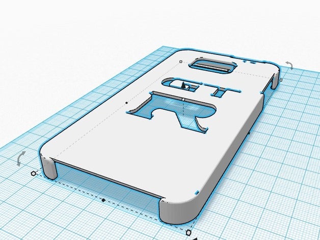 funda samsung s6 mobile téléphone 3D print model - Mito3D