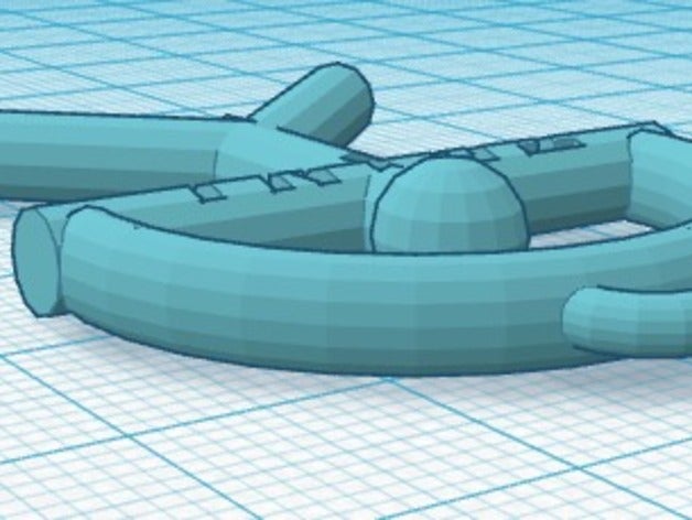 logo de almeria porte-clés 3D print model - Mito3D