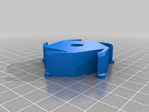 personalizado de cola concentrador adaptador colorfabb 3d la impresora partes filamento bobina rigidbot 3d print model - Mito3D