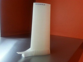 torre iberdrola tower buildings structures 3d print model - Mito3D