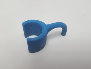auto siphon tube holder hobby 3d print model - Mito3D